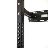 Thumbnail for Wall Mounted Foldable Squat Rack with Speckle Bumper Plates 80 KG and A8007 Bench (Bundle)