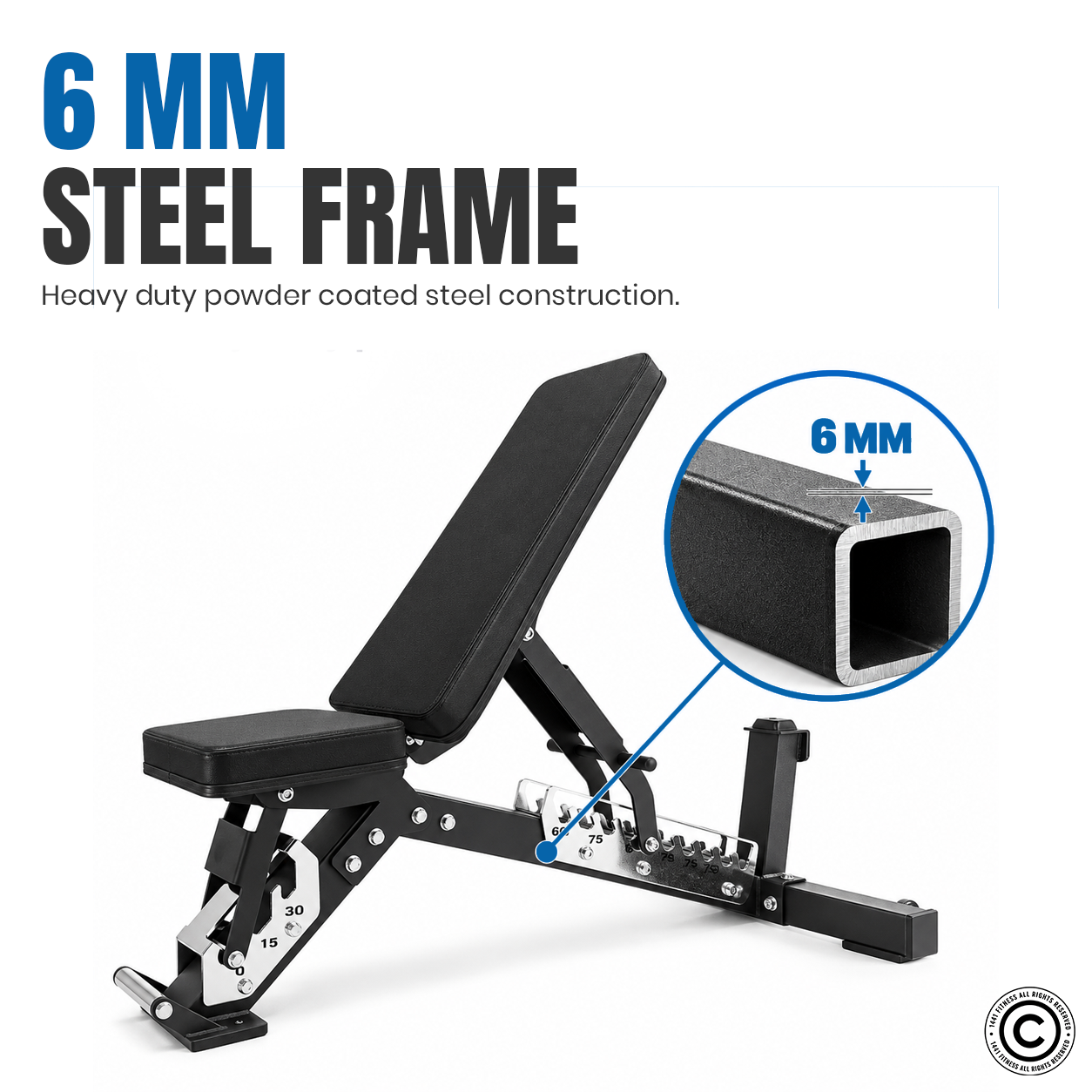 Flat Incline Bench - A8008