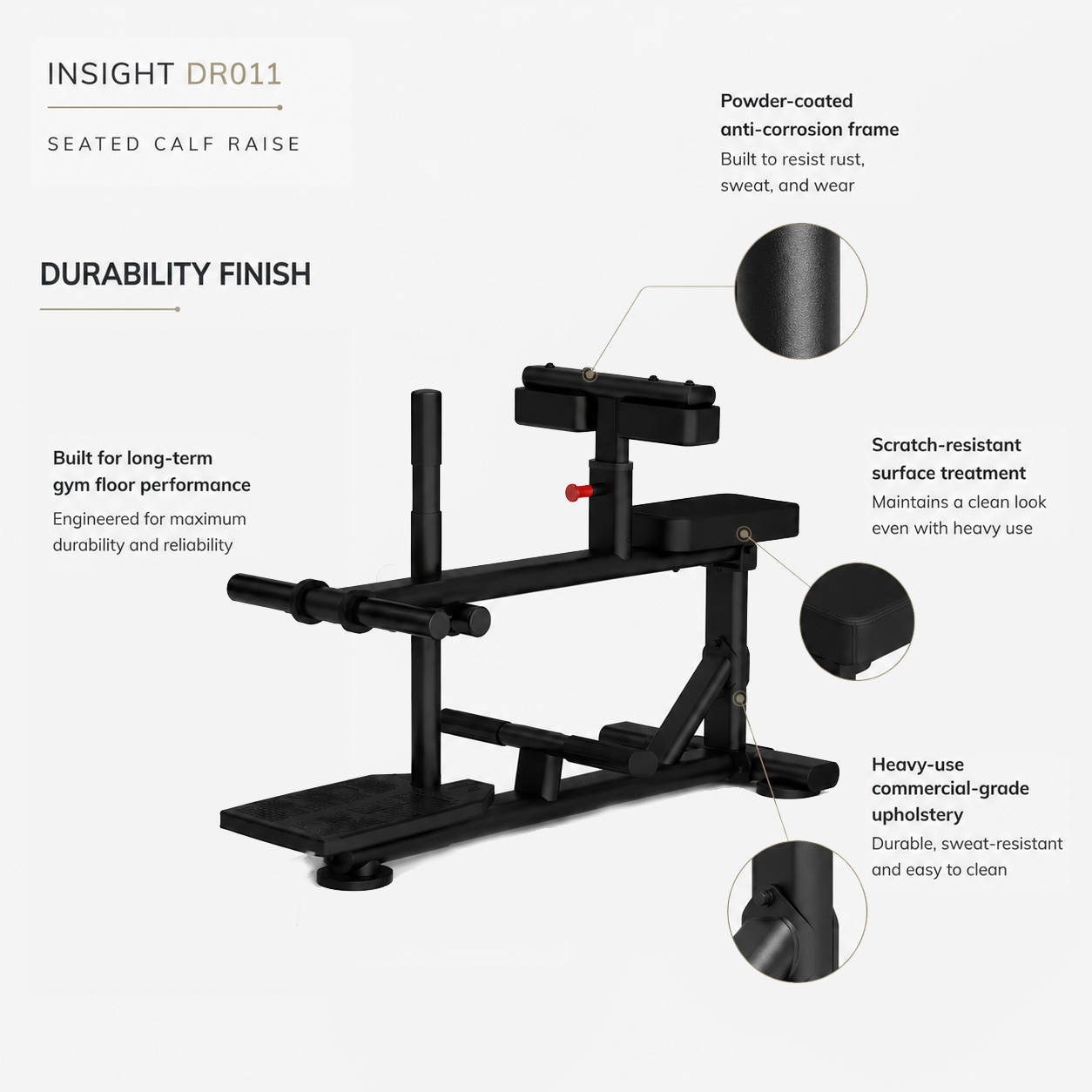 Insight Fitness Seated Calf Raise - DR011