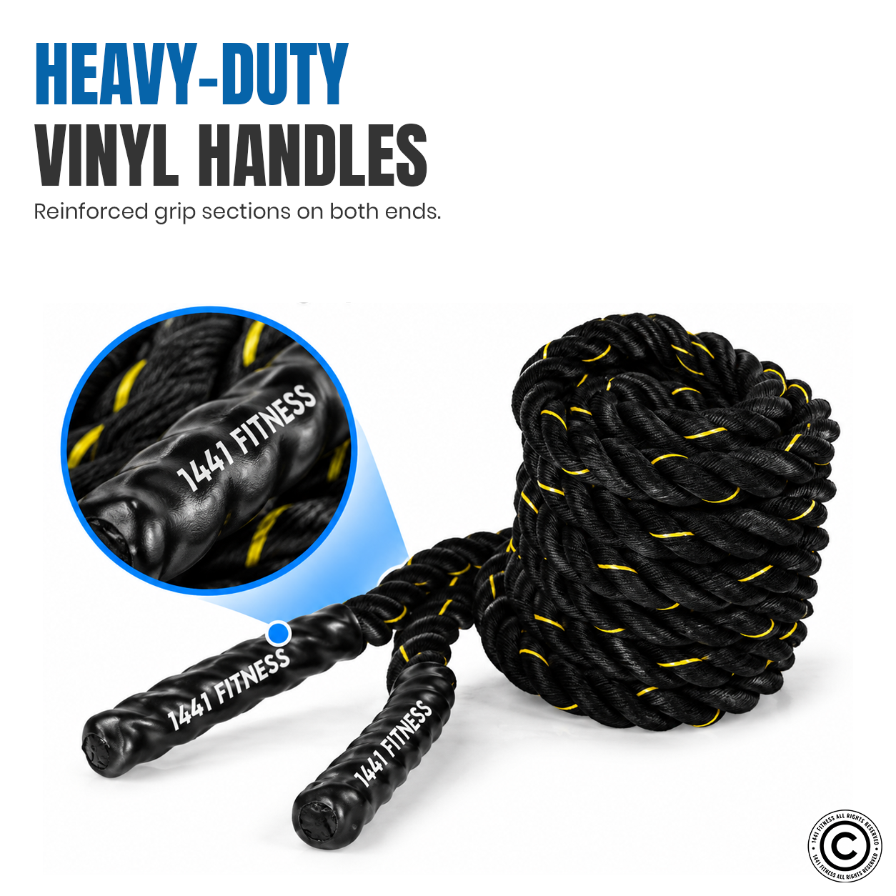 1441 Fitness Battle Rope 50 MM Thickness