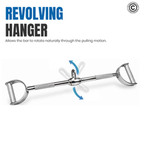 Thumbnail for Lat Attachment Double D Pull down - 90 cm