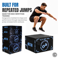 Thumbnail for 1441 Fitness 4 in 1 Adjustable Plyo Box