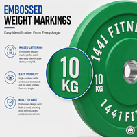 Thumbnail for Premium Color Bumper Plate - 5 KG to 25 KG