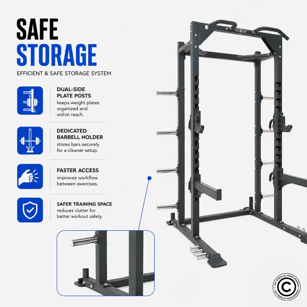 Insight Fitness Half Rack - SH010