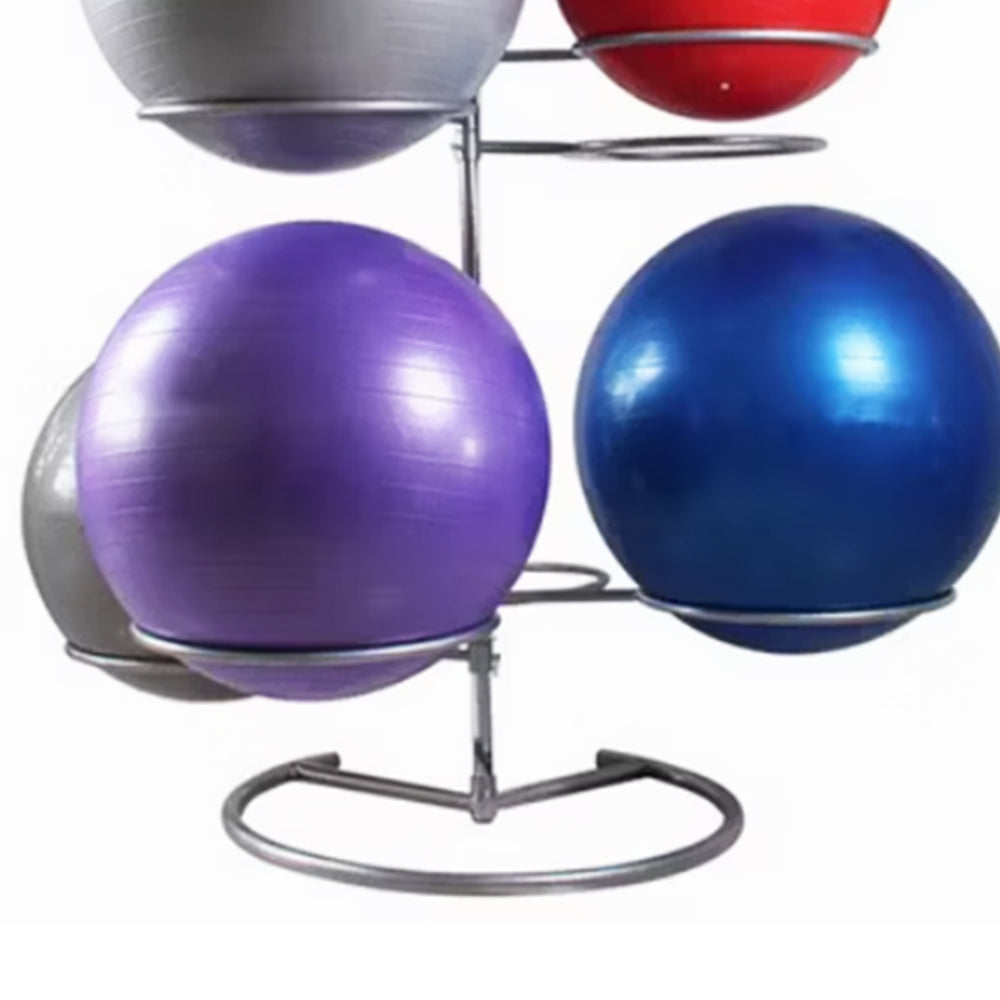 1441 Fitness Gym Ball Storage Rack - 9 Pcs