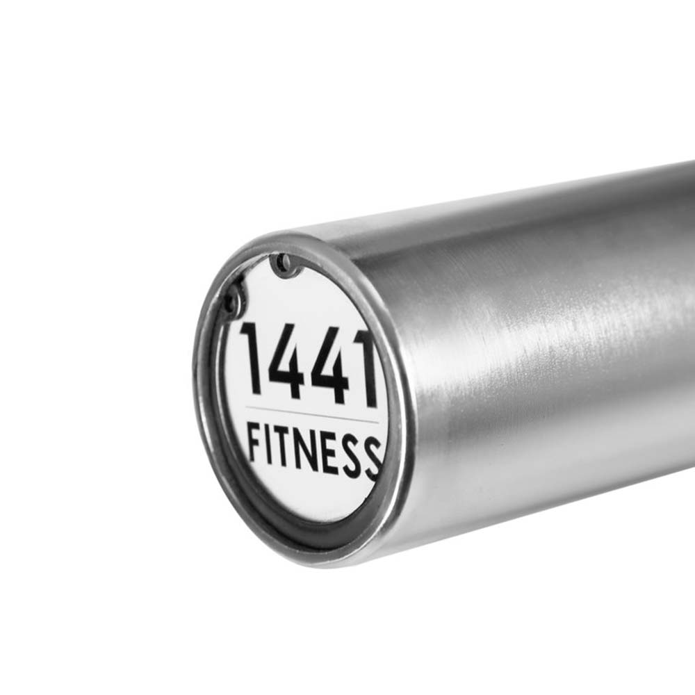 1441 Fitness 5 Ft Olympic Barbell مع أطواق - 10 كجم