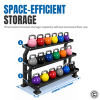 Thumbnail for Kettlebell Rack for 18 Pcs
