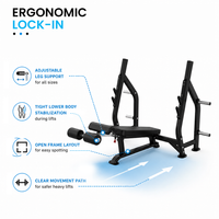 Thumbnail for Insight Fitness Decline Olympic Bench - DR006