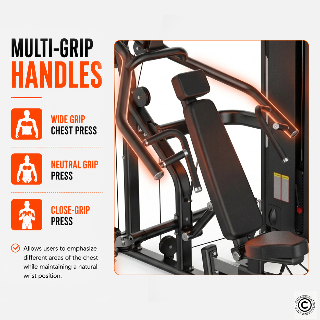 Insight Fitness Multi Chest Press - SA043