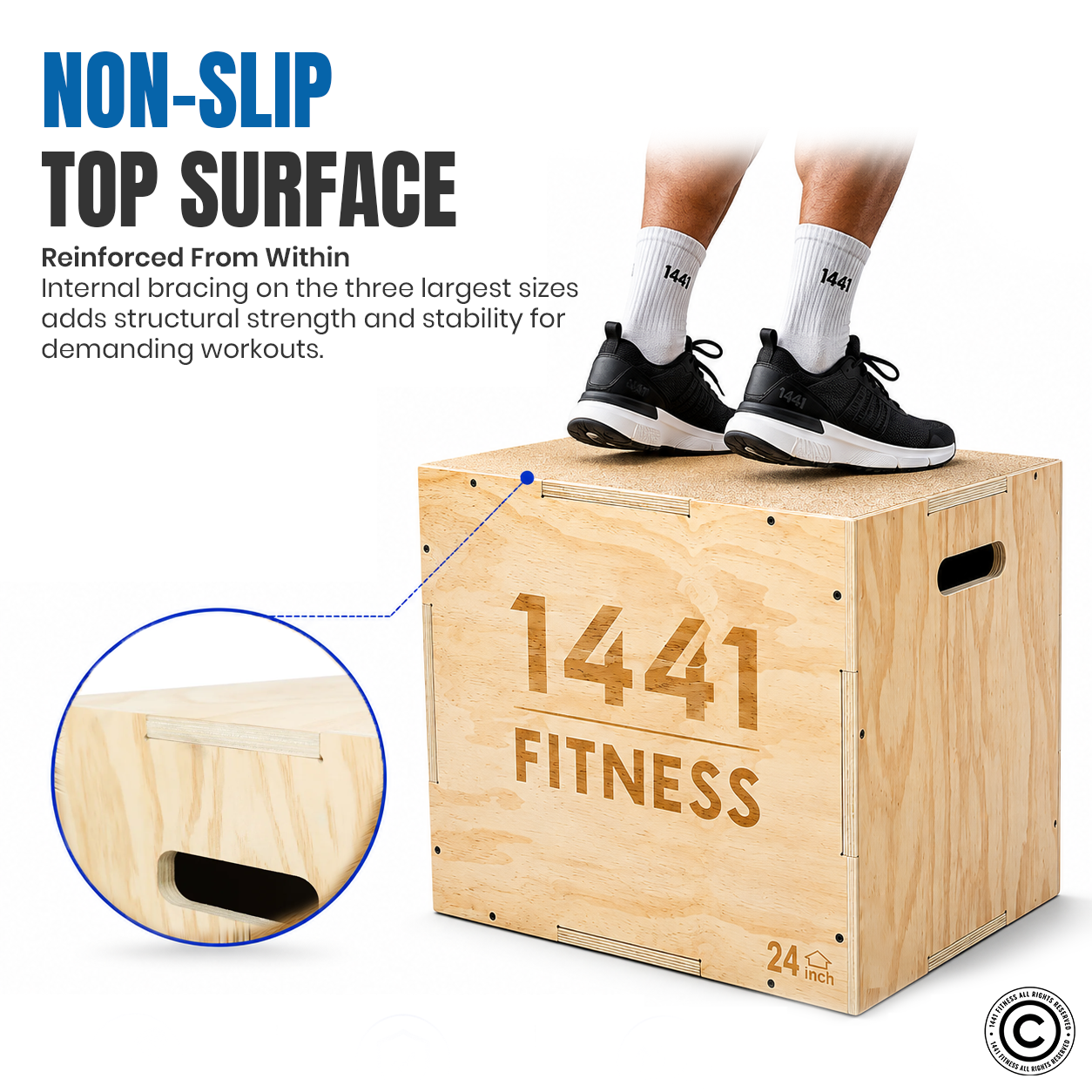 Wooden Plyo box