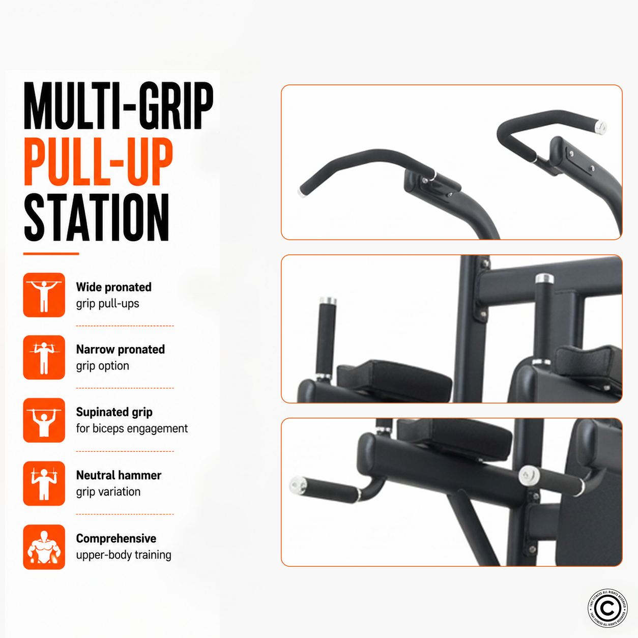 Insight Fitness SA Series Assisted Chin Up - SA008
