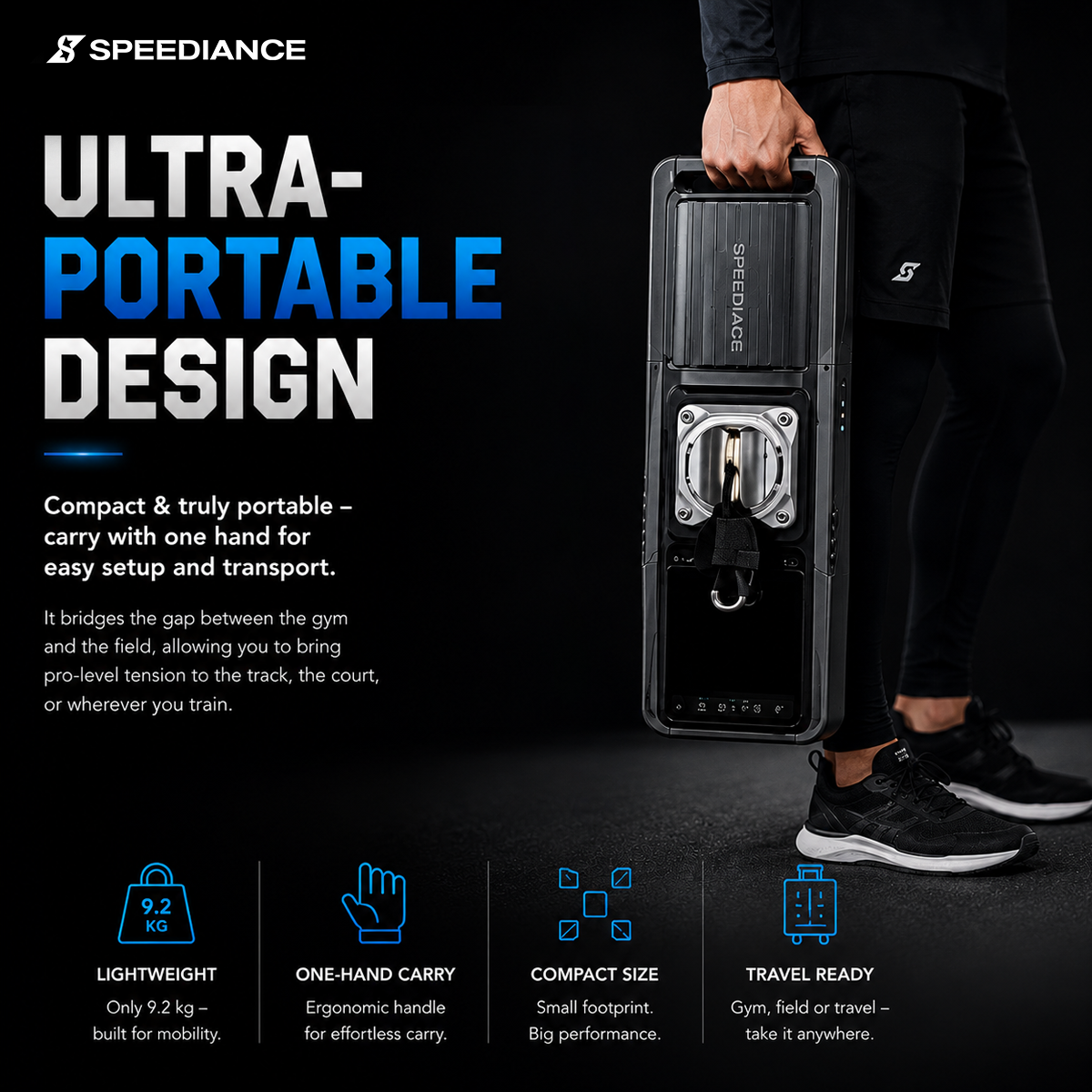 Speediance Gym Nano Portable Digital Resistance Trainer