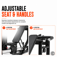 Thumbnail for Insight Fitness Chest & Shoulder Press - SA029