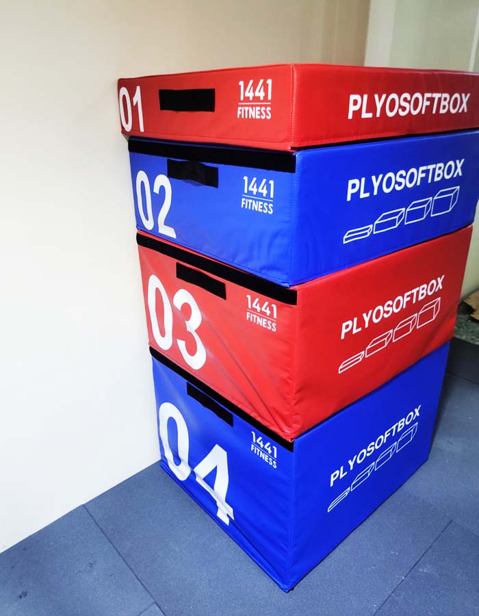 1441 Fitness Soft Plyo Box Set-4 in 1