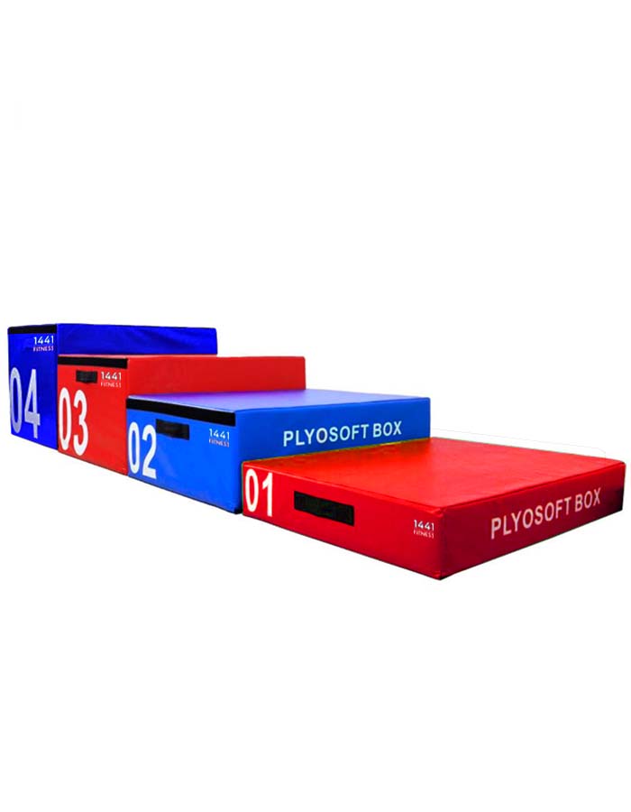 1441 Fitness 4 in 1 Soft Plyo Box قابل للتعديل