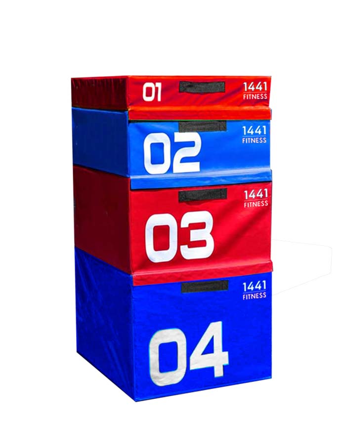 Soft Plyo Box Set (Set of 4)-1441 Fitness