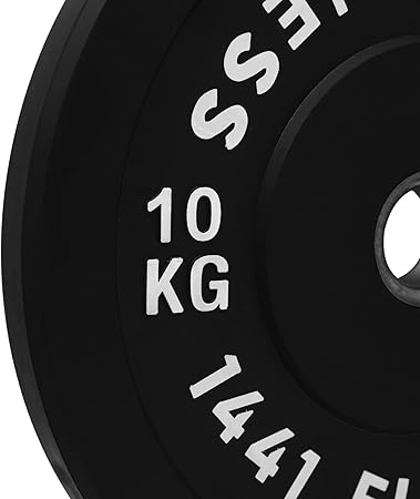 Black Rubber Bumper Plates (5 KG - 25 KG)