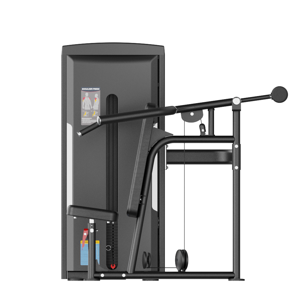 Insight Fitness Shoulder Press - SA004 with pulley system on a white background