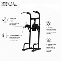 Thumbnail for Insight Fitness Vertical Knee Rise / Dip - DR008