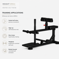 Thumbnail for Insight Fitness Seated Calf Raise - DR011