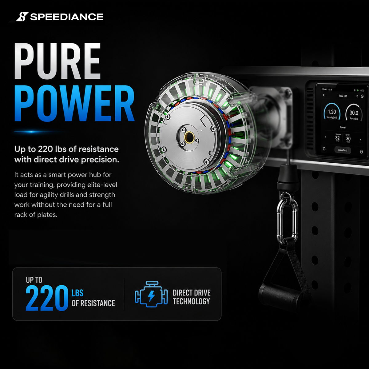 Speediance Gym Nano Portable Digital Resistance Trainer