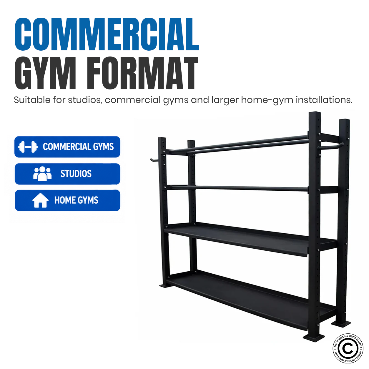 4 Tier Commodity Rack - 41FC34