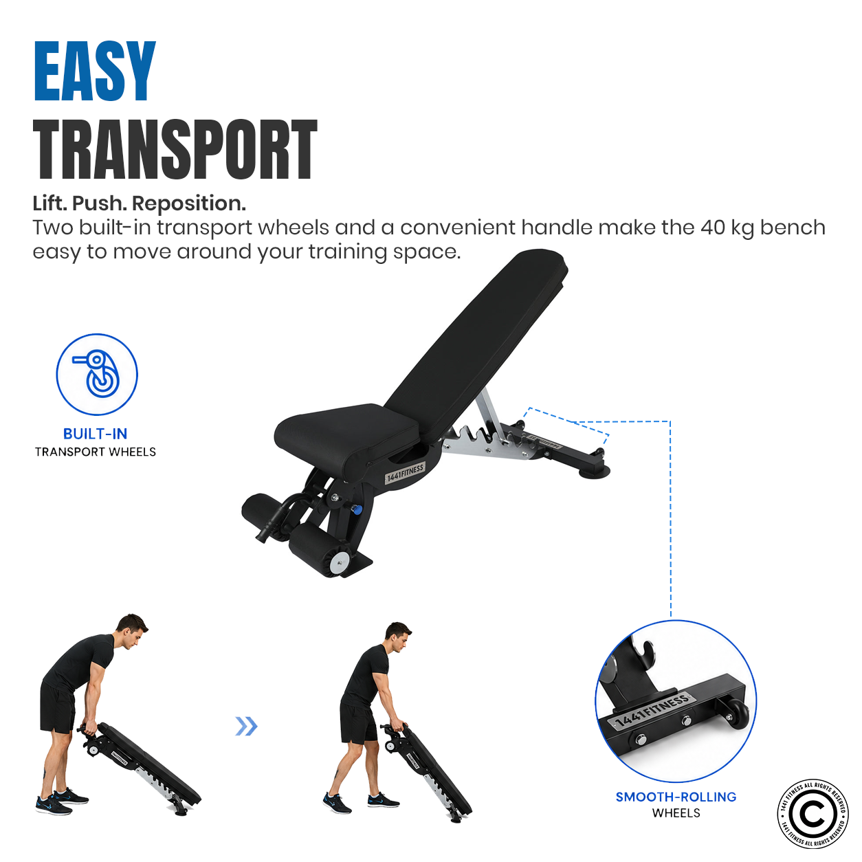 Adjustable Bench FID - A8007