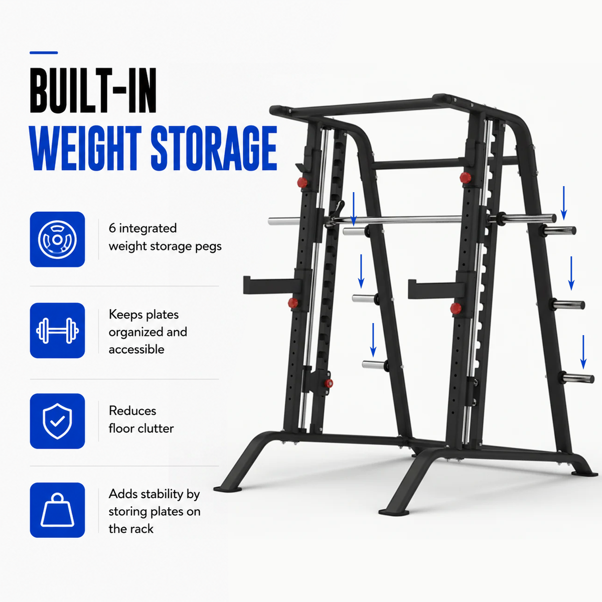 Insight Fitness Smith Machine & Squat Rack - DR001