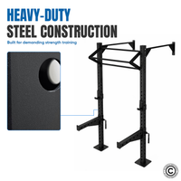 Thumbnail for 1441 Fitness Wall Mounted Squat Rack
