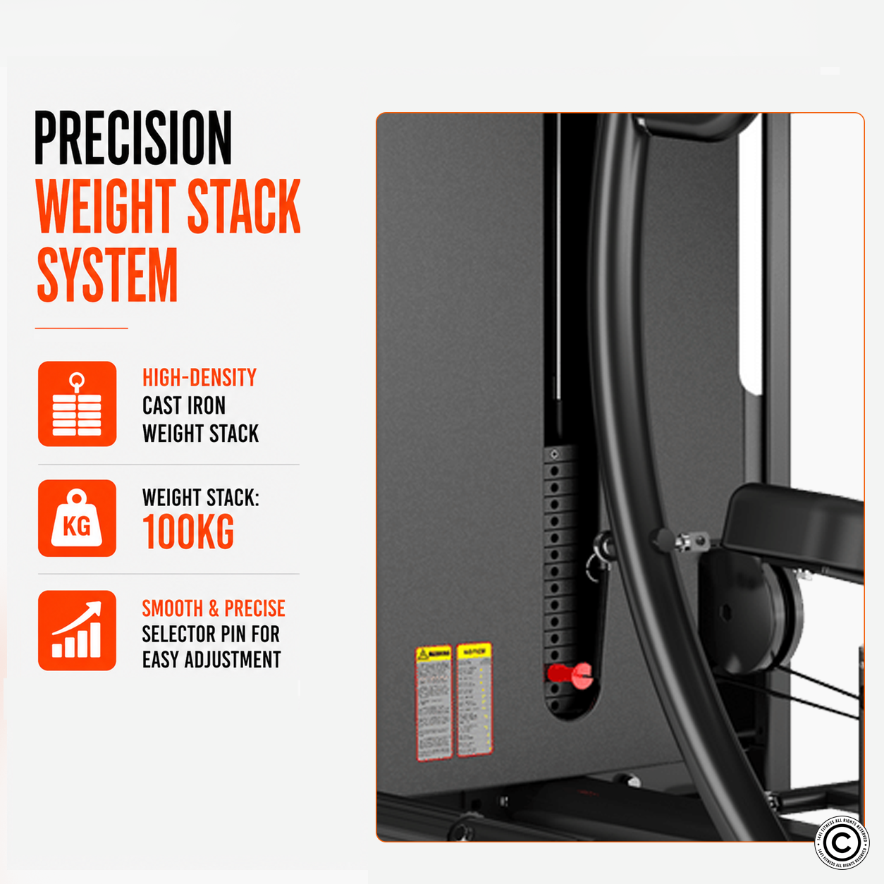 Insight Fitness Seated Chest Press - SA035