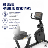 Thumbnail for Insight Fitness Recumbent Bike -  CR-6000
