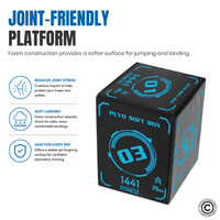 Thumbnail for 3 in 1 Foam Premium Plyometric Box