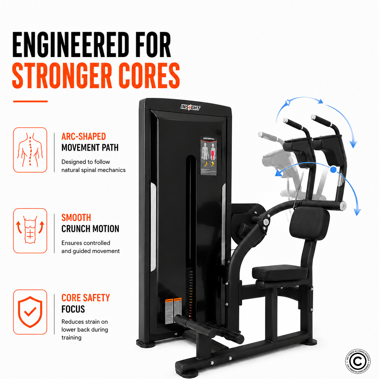 Insight Fitness Abdominal Machine - SA027D