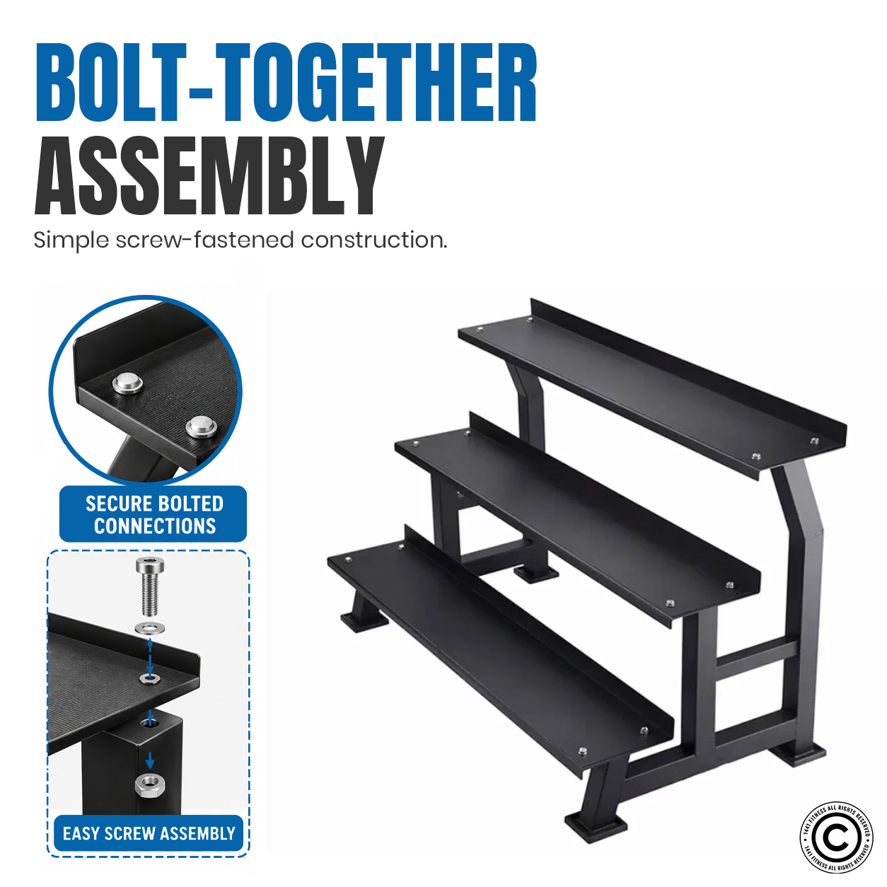 Kettlebell Rack for 18 Pcs