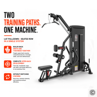 Thumbnail for Insight Fitness Adjustable Pull down & Row - SA041