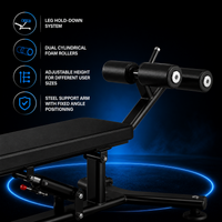 Thumbnail for Insight Fitness Decline Adjustable Bench - DR025