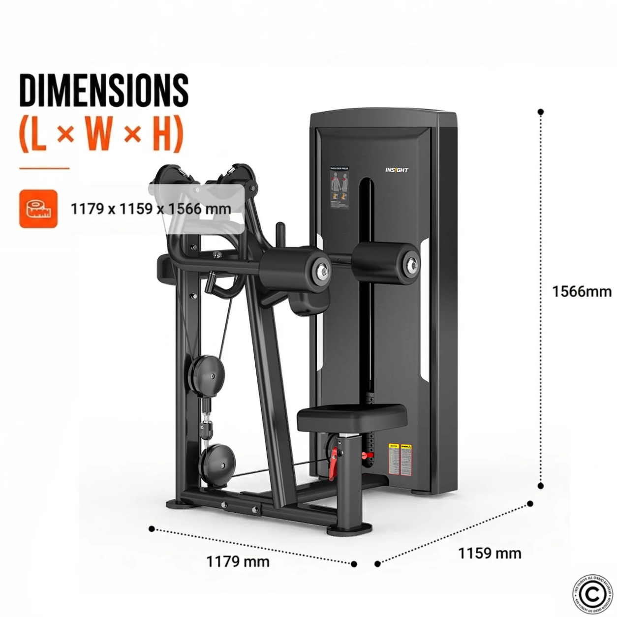 Insight Fitness Lateral Raise - SA034