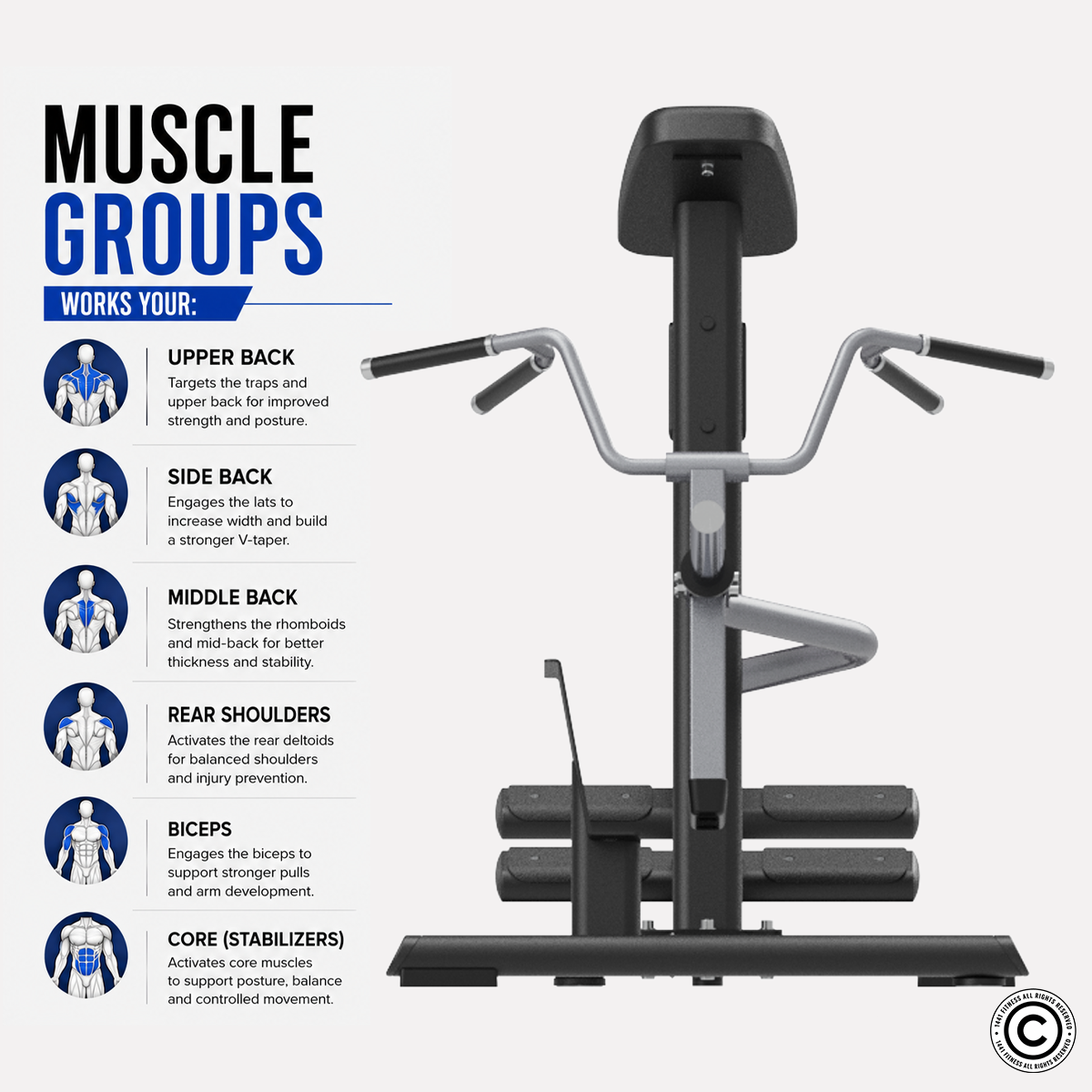 Insight Fitness T Bar Row - SH024