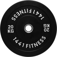 Thumbnail for Black Rubber Bumper Plates (5 KG - 25 KG)