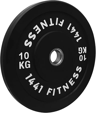 Black Rubber Bumper Plates (5 KG - 25 KG)