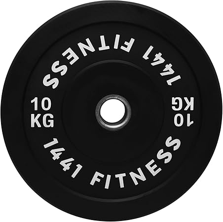 Black Rubber Bumper Plates (5 KG - 25 KG)