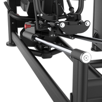 Thumbnail for Close-up of a Insight Fitness Seated Leg Press / Hack Squat - SA040 on a white background