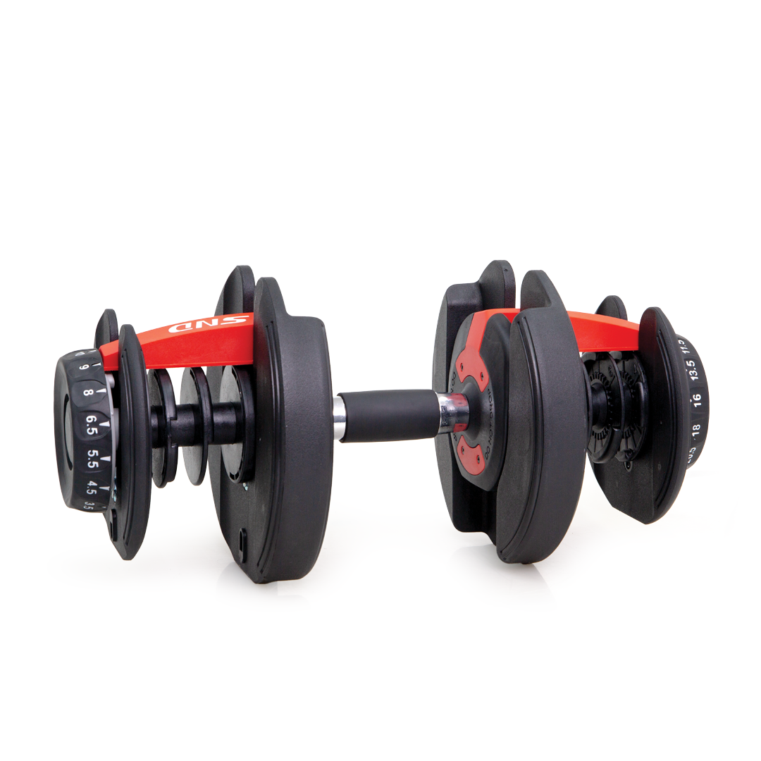 1441 Fitness Adjustable Weight Dumbbells - 2.5 Kg - 24 Kg - Sold as Pair