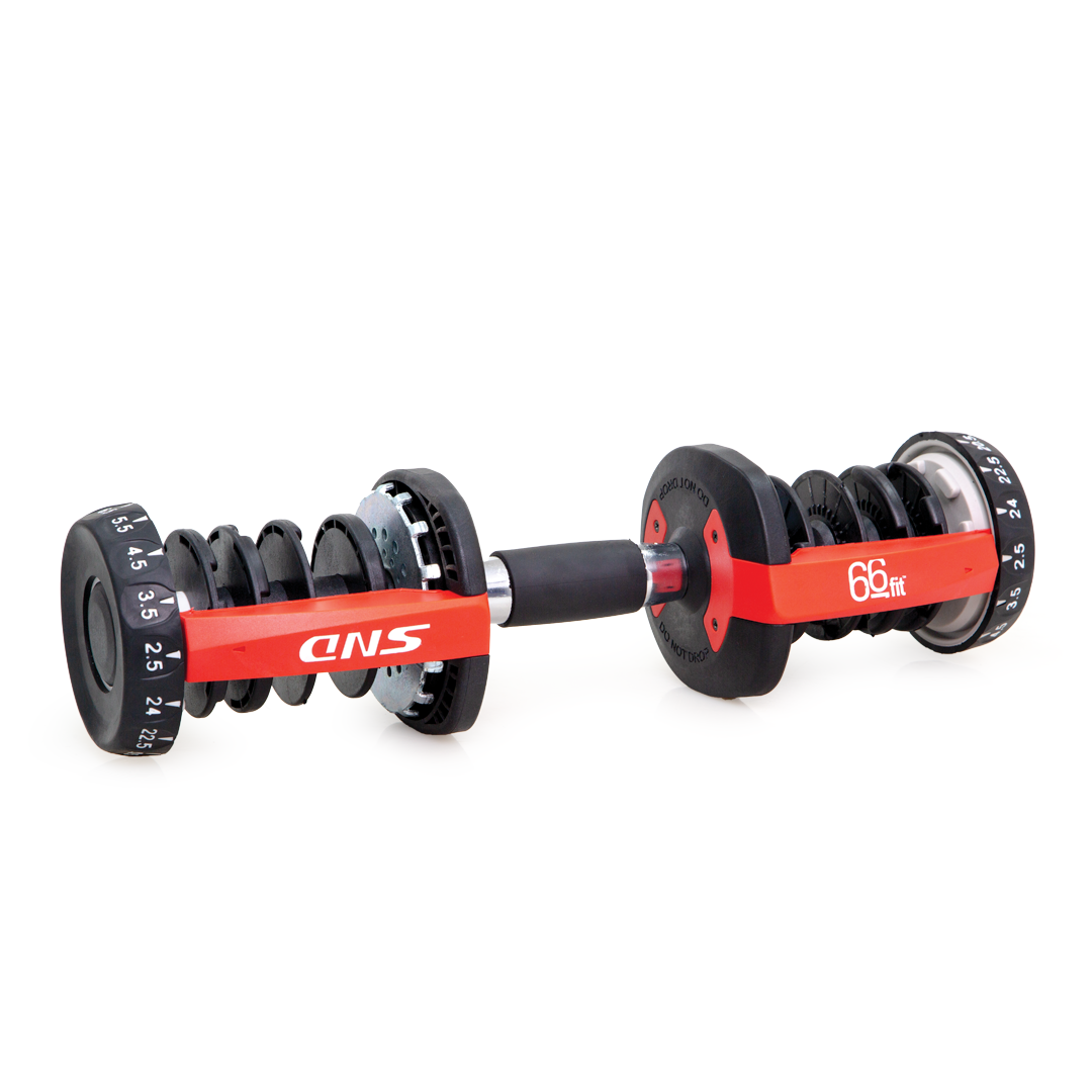 1441 Fitness Adjustable Weight Dumbbells - 2.5 Kg - 24 Kg - Sold as Pair