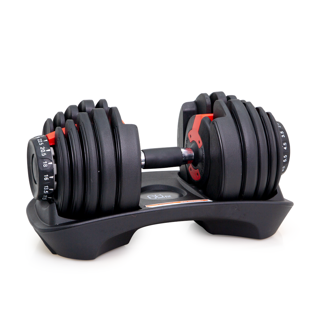 Adjustable Weight Dumbbells - 2.5 Kg - 24 Kg - Sold as Pair