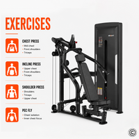 Thumbnail for Insight Fitness Multi Chest Press - SA043