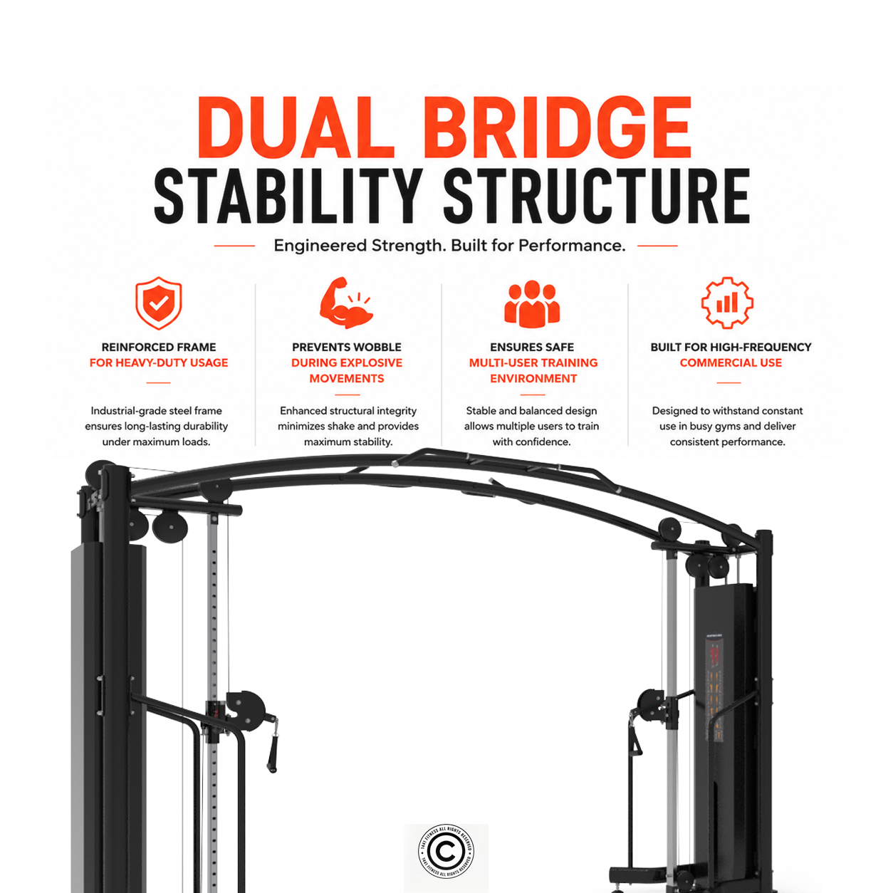 Insight Fitness SA Series Cable Crossover - SA022
