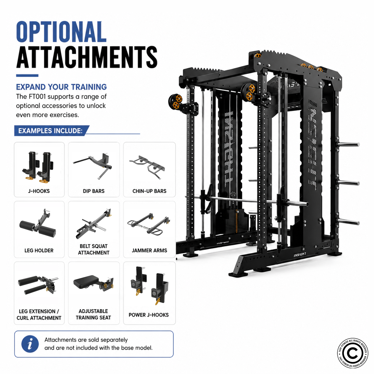 Insight Fitness Multi Function Machine - FT001