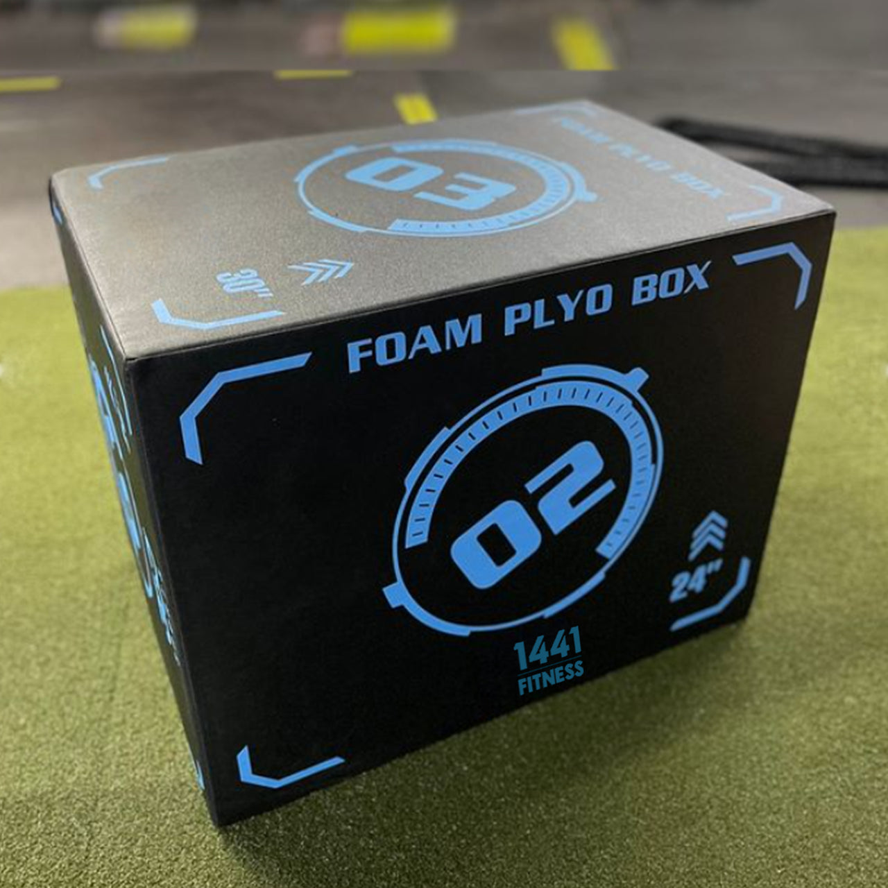 1441 Fitness 3 in 1 Foam Premium Plyometric Box