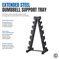 Thumbnail for Vertical Dumbbell Rack - 6 Pairs